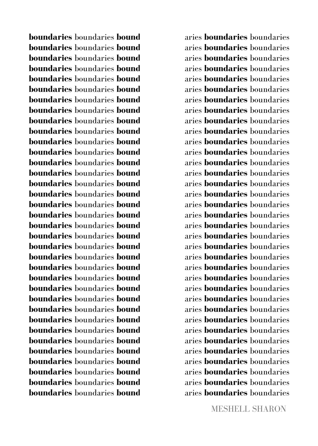 "Boundaries" Posters | Set of 5